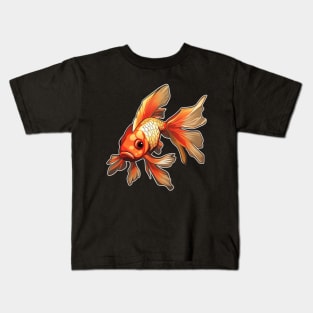 Goldfish Lovers Cute Goldfish Kids T-Shirt